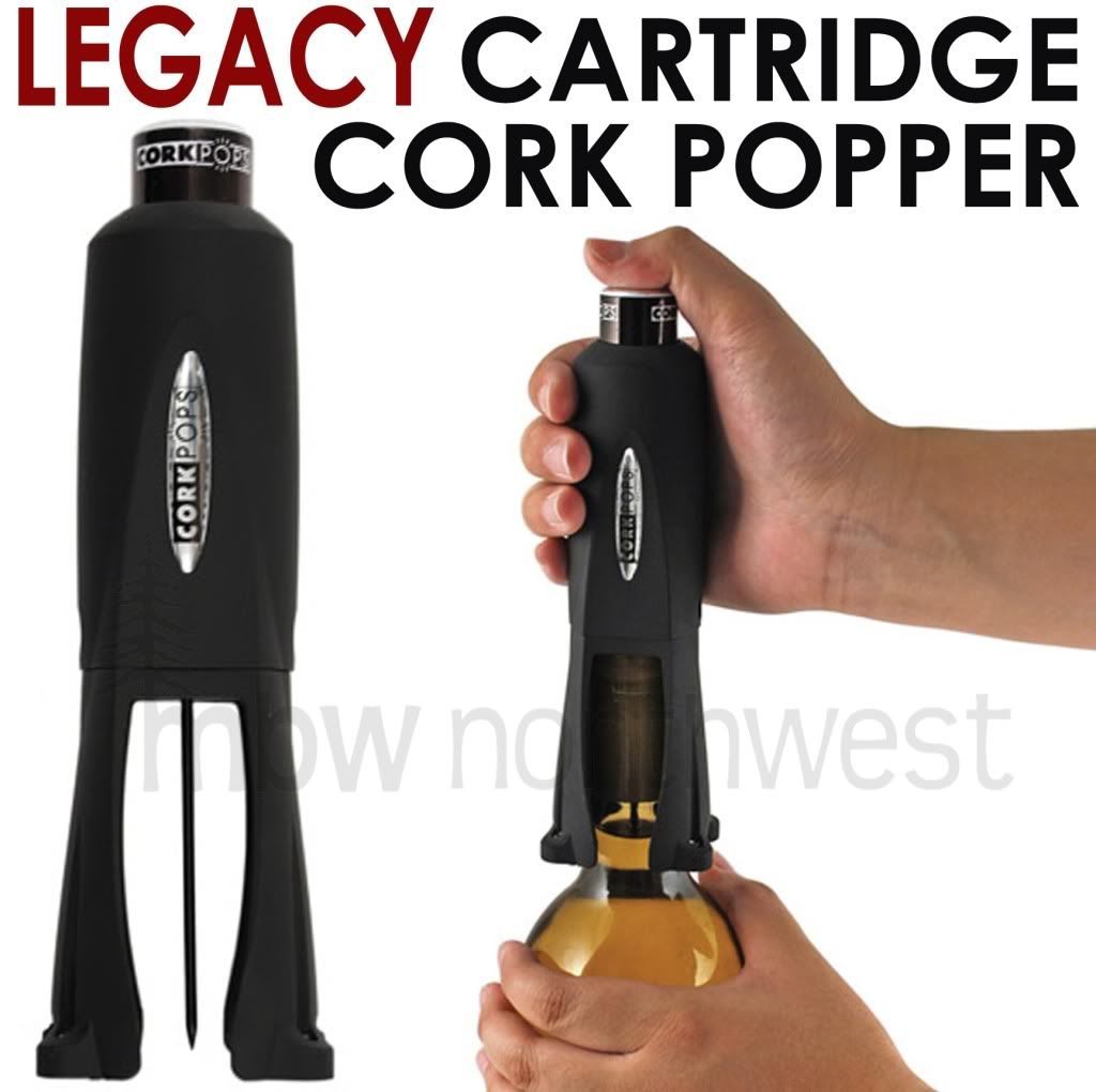 CORK POPS CORKPOPS LEGACY WINE OPENER & FOIL CUTTER INCLUDES 1