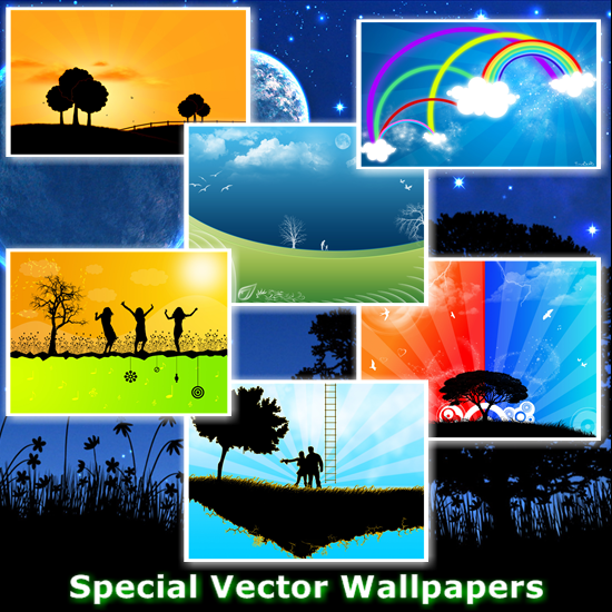 special wallpaper. Special Place Vector