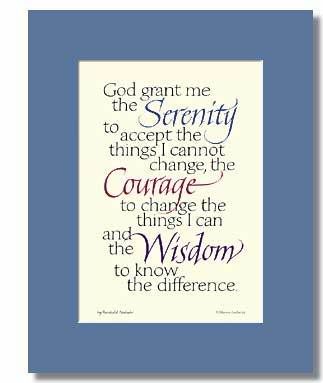 General, Serenity Prayer 