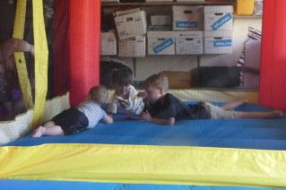 bouncy house