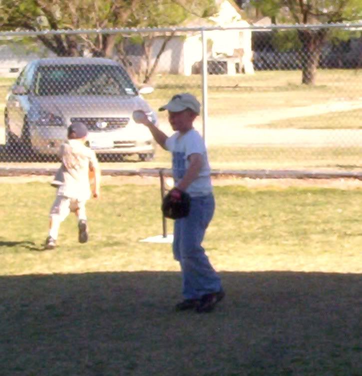 First T- Ball Practice