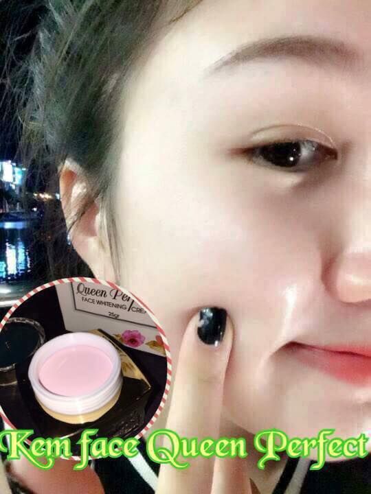 Kem Dưỡng Trắng Da Mặt Queen Perfect Công Nghệ Thái Lan