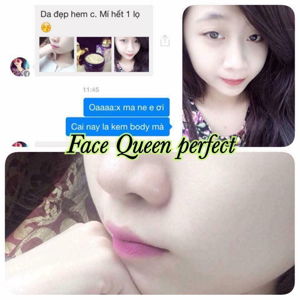 Kem Dưỡng Trắng Da Mặt Queen Perfect Công Nghệ Thái Lan