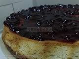 Baked Blueberry Cheesecake II