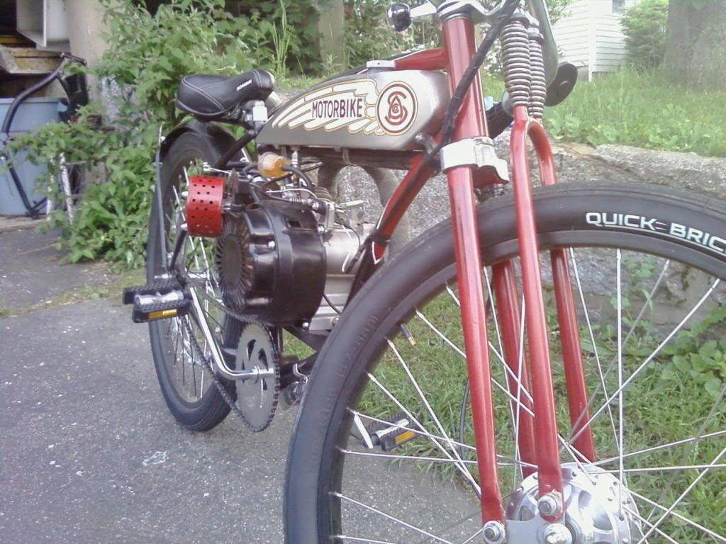 EZ Motors HF/ Whizzer 1950 Panther Rat Rod Bikes