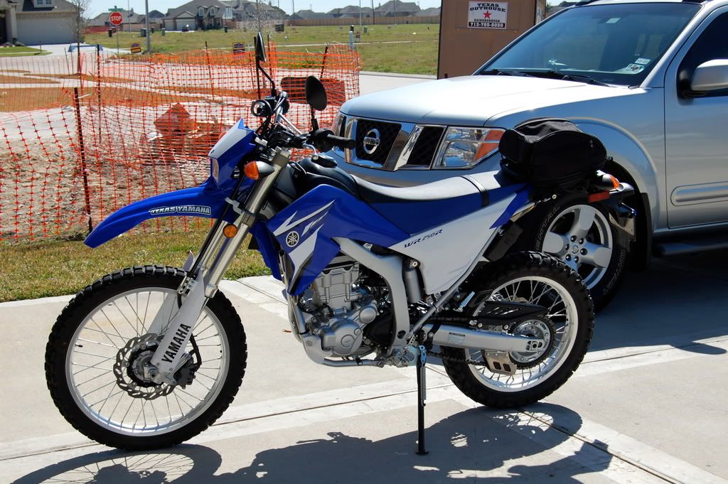 wr250r tail bag