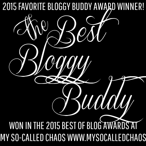 2015 My So-Called Chaos Best of Blog Awards: The Best Bloggy Buddy