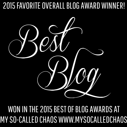 2015 My So-Called Chaos Best of Blog Awards: Best Blog