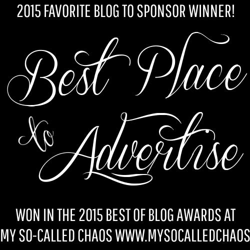 2015 My So-Called Chaos Best of Blog Awards: The Best Place to Advertise