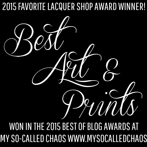 2015 My So-Called Chaos Best of Blog Awards: Best Art & Prints