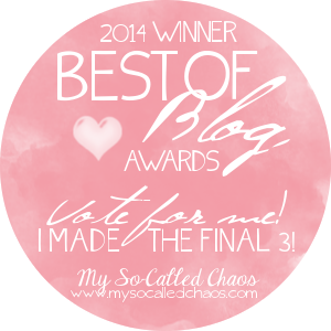 My So-Called Chaos Best of Blog Awards