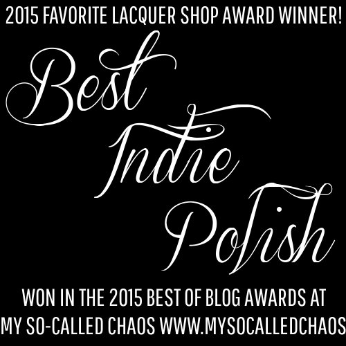 2015 My So-Called Chaos Best of Blog Awards: Best Indie Polish