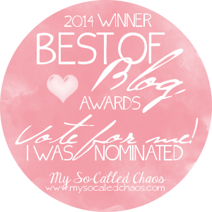 My So-Called Chaos Best of Blog Awards