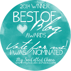 My So-Called Chaos Best of Blog Awards