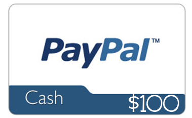 Win $100 Paypal Cash