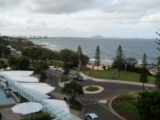 View from Balcony - Pacific Beach Resort