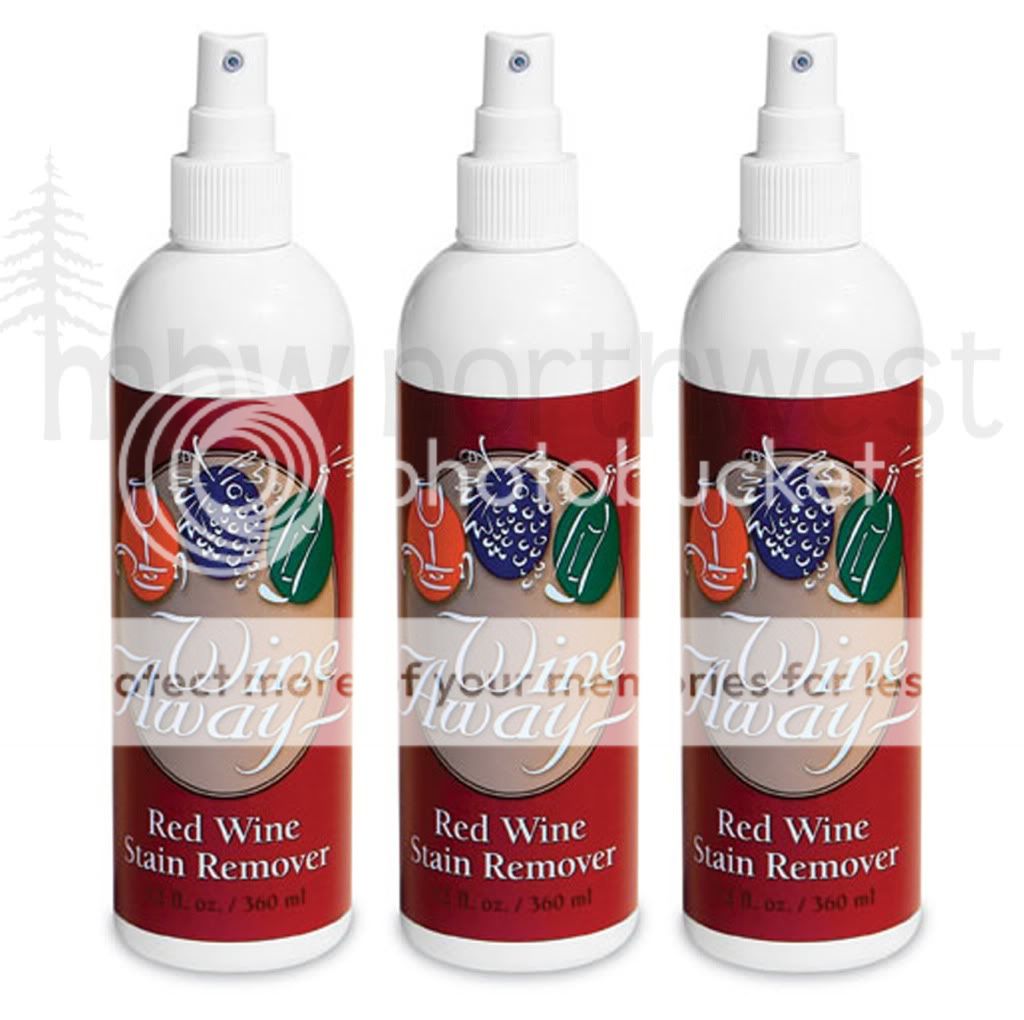 WINE AWAY RED WINE NATURAL STAIN REMOVER 3 PACK, 12 oz