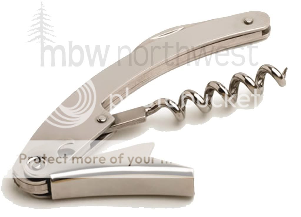 This traditional waiters corkscrew has a True flair. Completely