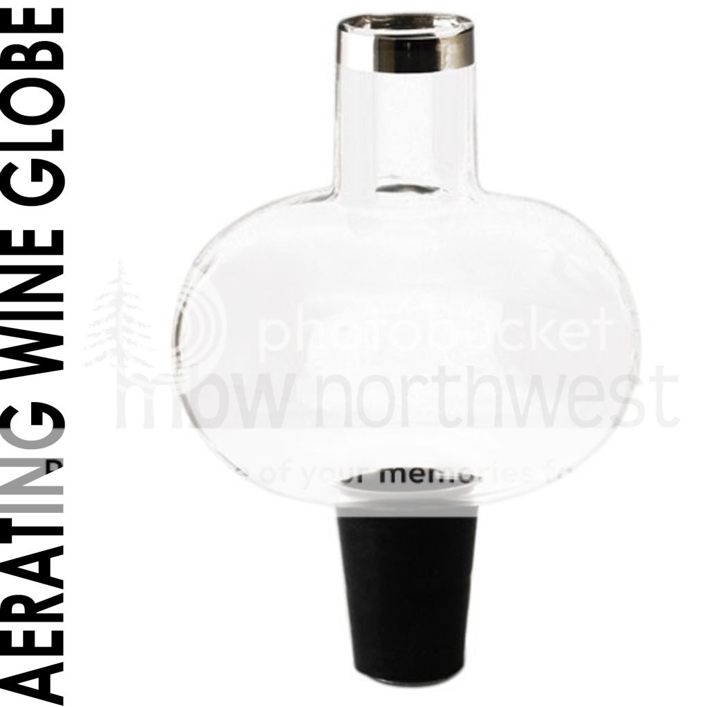 Wine Globe Aerator Great for Both Red White Wine with Dripless Spout