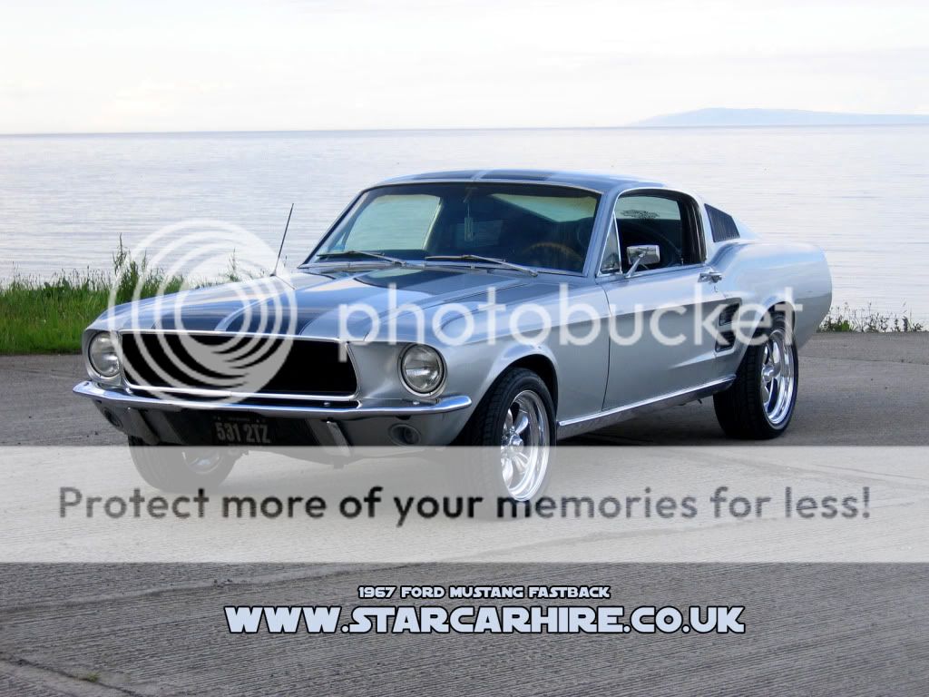 Ford mustang wedding hire scotland #3