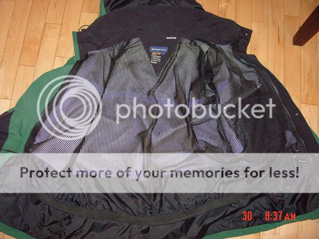 SPORTIF (Campmor) deep green GORETEX jacket NICE MS  