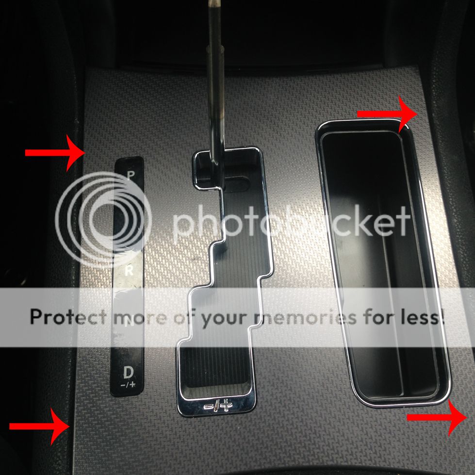 2011+ Dodge Charger Shifter Panel Removal